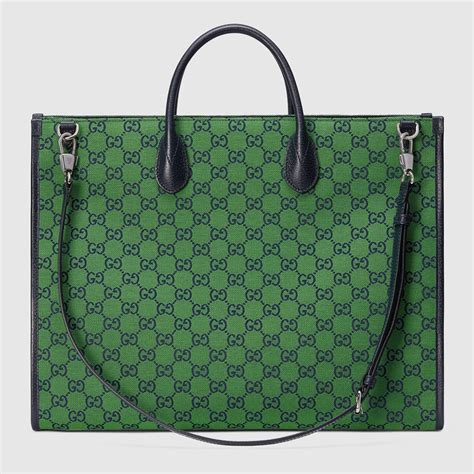 borsa gucci shopping tessuto raso blu|borsa gucci donna firmata.